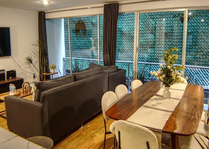 Luxury & Cozy 2br Duplex In Condesa Heart With Balcony Apartment Mexico City